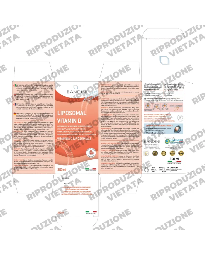 Vitamina D Liposomiale Liquida - 250 ml